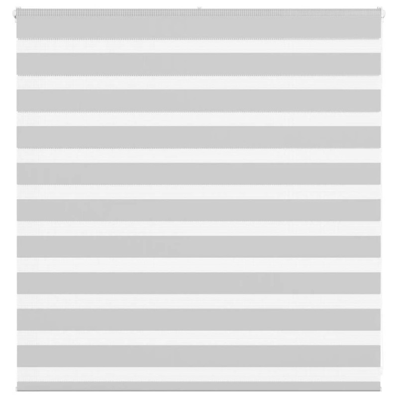 vidaXL Zebrarollo Hellgrau 145x100 cm Stoffbreite 140,9 cm Polyester vidaXL Zebrarollo Hellgrau 145x100 cm Stoffbreite 140,9 cm Polyester