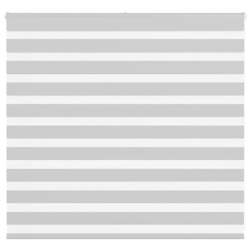 vidaXL Zebrarollo Hellgrau 165x100 cm Stoffbreite 160,9 cm Polyester vidaXL Zebrarollo Hellgrau 165x100 cm Stoffbreite 160,9 cm Polyester