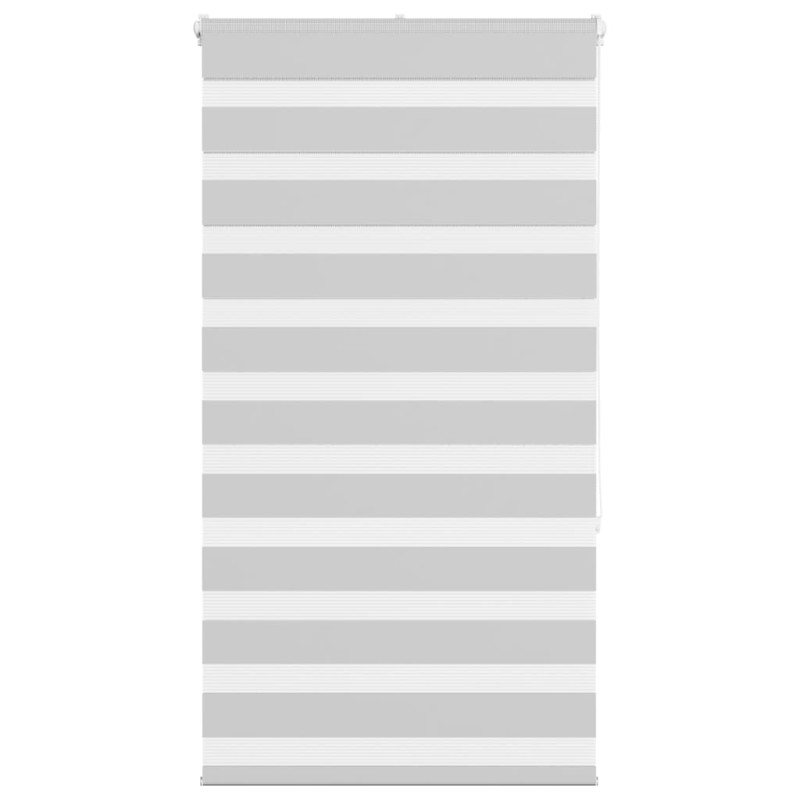 vidaXL Zebrarollo Hellgrau 80x150 cm Stoffbreite 75,9 cm Polyester vidaXL Zebrarollo Hellgrau 80x150 cm Stoffbreite 75,9 cm Polyester