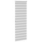 vidaXL Zebrarollo Hellgrau 85x200 cm Stoffbreite 80,9 cm Polyester vidaXL Zebrarollo Hellgrau 85x200 cm Stoffbreite 80,9 cm Polyester