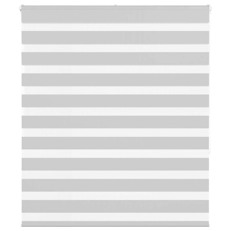 vidaXL Zebrarollo Hellgrau 120x150 cm Stoffbreite 115,9 cm Polyester vidaXL Zebrarollo Hellgrau 120x150 cm Stoffbreite 115,9 cm Polyester