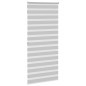vidaXL Zebrarollo Hellgrau 115x200 cm Stoffbreite 110,9 cm Polyester vidaXL Zebrarollo Hellgrau 115x200 cm Stoffbreite 110,9 cm Polyester