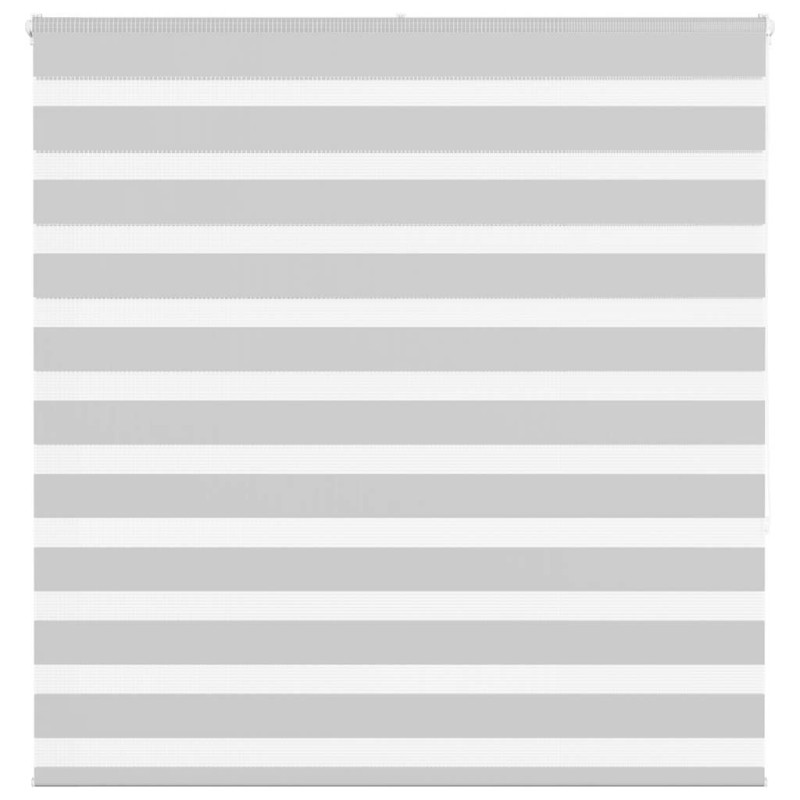 vidaXL Zebrarollo Hellgrau 140x150 cm Stoffbreite 135,9 cm Polyester vidaXL Zebrarollo Hellgrau 140x150 cm Stoffbreite 135,9 cm Polyester