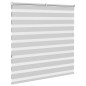 vidaXL Zebrarollo Hellgrau 140x150 cm Stoffbreite 135,9 cm Polyester vidaXL Zebrarollo Hellgrau 140x150 cm Stoffbreite 135,9 cm Polyester