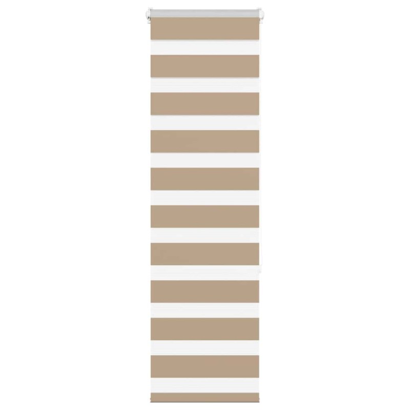 vidaXL Zebrarollo Sandbraun 40x150 cm Stoffbreite 35,9 cm Polyester vidaXL Zebrarollo Sandbraun 40x150 cm Stoffbreite 35,9 cm Polyester