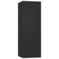 vidaXL 6-tlg. TV-Schrank-Set Schwarz Holzwerkstoff vidaXL 6-tlg. TV-Schrank-Set Schwarz Holzwerkstoff