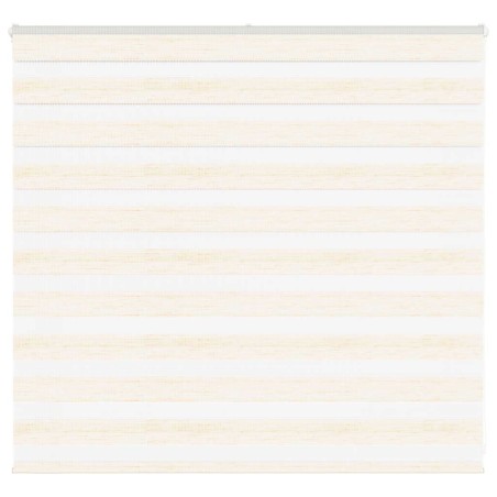vidaXL Zebrarollo Marmorbeige 165x100cm Stoffbreite 160,9 cm Polyester