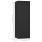 vidaXL 6-tlg. TV-Schrank-Set Schwarz Holzwerkstoff vidaXL 6-tlg. TV-Schrank-Set Schwarz Holzwerkstoff