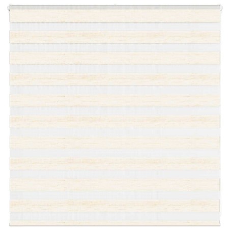 vidaXL Zebrarollo Marmorbeige 140x100cm Stoffbreite 135,9 cm Polyester