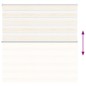 vidaXL Zebrarollo Marmorbeige 140x100cm Stoffbreite 135,9 cm Polyester vidaXL Zebrarollo Marmorbeige 140x100cm Stoffbreite 135,9 cm Polyester