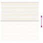 vidaXL Zebrarollo Marmorbeige 140x150cm Stoffbreite 135,9 cm Polyester vidaXL Zebrarollo Marmorbeige 140x150cm Stoffbreite 135,9 cm Polyester