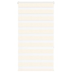 vidaXL Zebrarollo Marmorbeige 75x150 cm Stoffbreite 70,9 cm Polyester