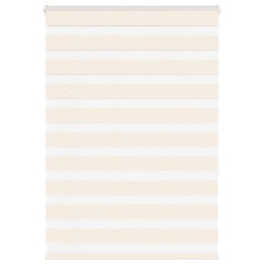 vidaXL Zebrarollo Marmorbeige 105x150cm Stoffbreite 100,9 cm Polyester