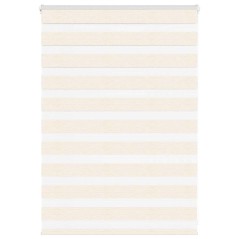 vidaXL Zebrarollo Marmorbeige 110x100cm Stoffbreite 105,9 cm Polyester
