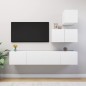 4-tlg. TV-Schrank-Set Weiß Holzwerkstoff 4-tlg. TV-Schrank-Set Weiß Holzwerkstoff