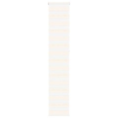 vidaXL Zebrarollo Marmorbeige 45x230 cm Stoffbreite 40,9 cm Polyester