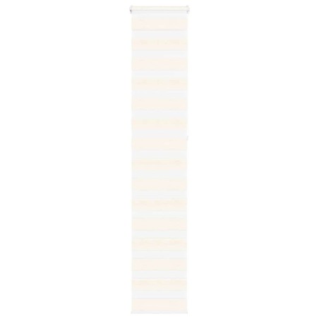 vidaXL Zebrarollo Marmorbeige 45x230 cm Stoffbreite 40,9 cm Polyester