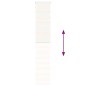 vidaXL Zebrarollo Marmorbeige 45x230 cm Stoffbreite 40,9 cm Polyester vidaXL Zebrarollo Marmorbeige 45x230 cm Stoffbreite 40,9 cm Polyester