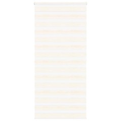 vidaXL Zebrarollo Marmorbeige 105x200cm Stoffbreite 100,9 cm Polyester