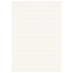 vidaXL Zebrarollo Marmorbeige 165x200cm Stoffbreite 160,9 cm Polyester