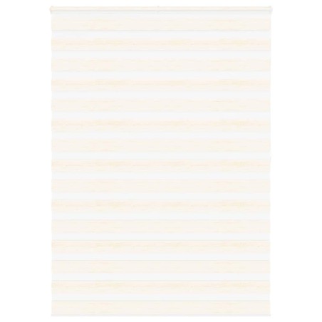 vidaXL Zebrarollo Marmorbeige 165x200cm Stoffbreite 160,9 cm Polyester