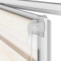 vidaXL Zebrarollo Marmorbeige 165x200cm Stoffbreite 160,9 cm Polyester vidaXL Zebrarollo Marmorbeige 165x200cm Stoffbreite 160,9 cm Polyester