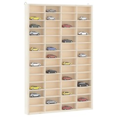vidaXL Sammlervitrine aus Holz mit 56 Fächern 40x4,5x60 cm