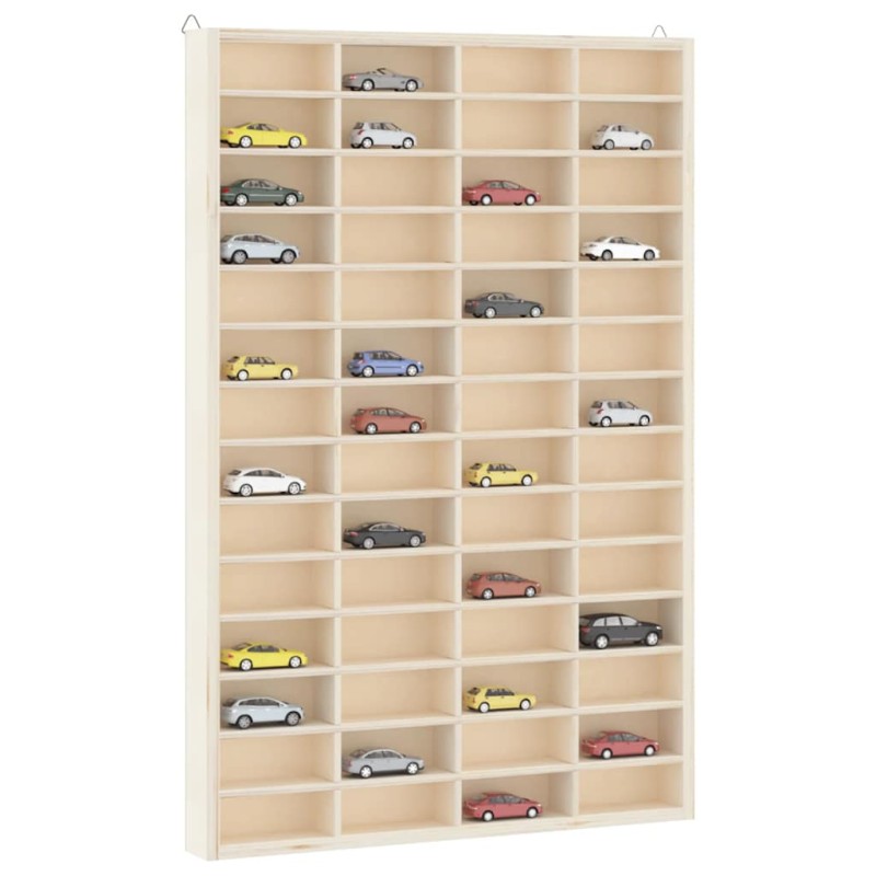 vidaXL Sammlervitrine aus Holz mit 56 Fächern 40x4,5x60 cm vidaXL Sammlervitrine aus Holz mit 56 Fächern 40x4,5x60 cm