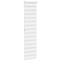 vidaXL Zebrarollo Weiß 65x200 cm Stoffbreite 60,9 cm Polyester vidaXL Zebrarollo Weiß 65x200 cm Stoffbreite 60,9 cm Polyester