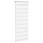 vidaXL Zebrarollo Weiß 65x100 cm Stoffbreite 60,9 cm Polyester vidaXL Zebrarollo Weiß 65x100 cm Stoffbreite 60,9 cm Polyester
