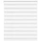 vidaXL Zebrarollo Weiß 125x150 cm Stoffbreite 120,9 cm Polyester vidaXL Zebrarollo Weiß 125x150 cm Stoffbreite 120,9 cm Polyester