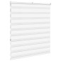 vidaXL Zebrarollo Weiß 125x150 cm Stoffbreite 120,9 cm Polyester vidaXL Zebrarollo Weiß 125x150 cm Stoffbreite 120,9 cm Polyester