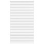 vidaXL Zebrarollo Weiß 135x200 cm Stoffbreite 130,9 cm Polyester vidaXL Zebrarollo Weiß 135x200 cm Stoffbreite 130,9 cm Polyester