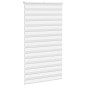 vidaXL Zebrarollo Weiß 135x200 cm Stoffbreite 130,9 cm Polyester vidaXL Zebrarollo Weiß 135x200 cm Stoffbreite 130,9 cm Polyester