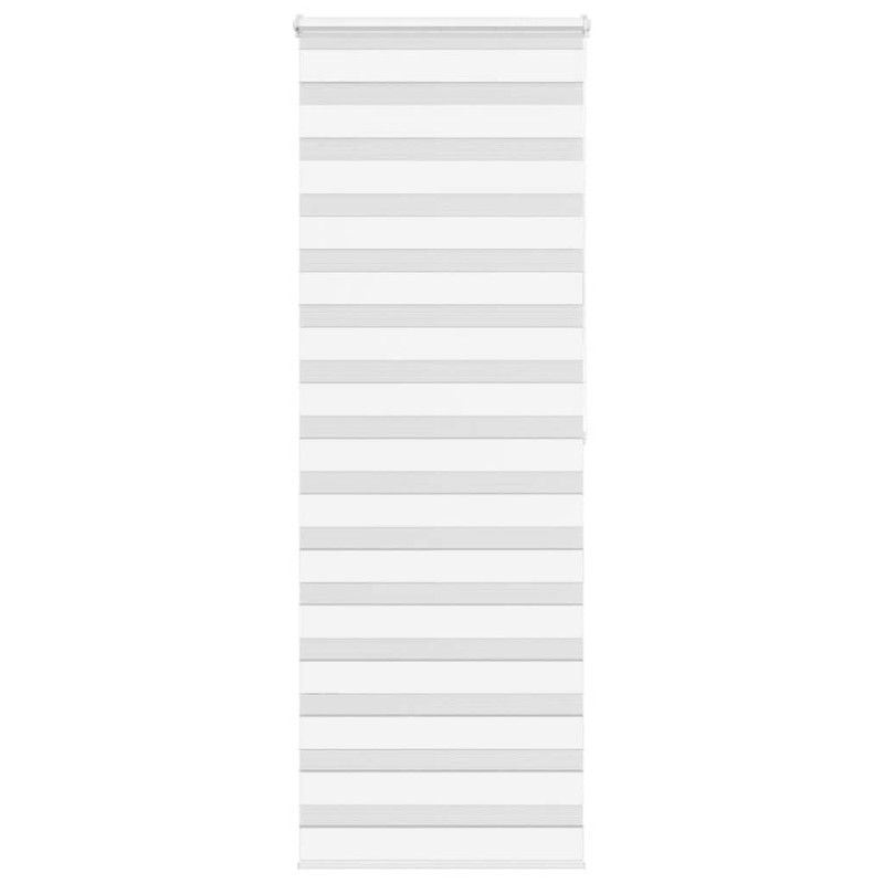 vidaXL Zebrarollo Weiß 75x200 cm Stoffbreite 70,9 cm Polyester vidaXL Zebrarollo Weiß 75x200 cm Stoffbreite 70,9 cm Polyester
