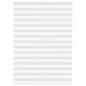vidaXL Zebrarollo Weiß 155x230 cm Stoffbreite 150,9 cm Polyester vidaXL Zebrarollo Weiß 155x230 cm Stoffbreite 150,9 cm Polyester
