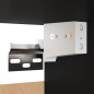 4-tlg. TV-Schrank-Set Schwarz Holzwerkstoff 4-tlg. TV-Schrank-Set Schwarz Holzwerkstoff