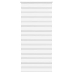 vidaXL Zebrarollo Weiß 100x230 cm Stoffbreite 95,9 cm Polyester