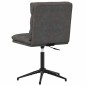vidaXL Esszimmerstühle 4 Stk. Schwarz Kunstleder