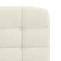 vidaXL Esszimmerstühle 2 Stk. Creme Samt