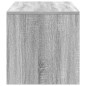 vidaXL TV-Schrank Grau Sonoma 100x40x40 cm Holzwerkstoff vidaXL TV-Schrank Grau Sonoma 100x40x40 cm Holzwerkstoff