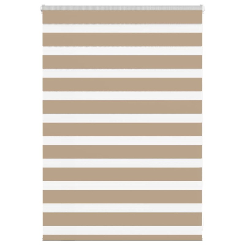 vidaXL Zebrarollo Sandbraun 110x100 cm Stoffbreite 105,9 cm Polyester vidaXL Zebrarollo Sandbraun 110x100 cm Stoffbreite 105,9 cm Polyester