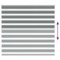 vidaXL Zebrarollo Dunkelgrau 155x150 cm Stoffbreite 150,9 cm Polyester vidaXL Zebrarollo Dunkelgrau 155x150 cm Stoffbreite 150,9 cm Polyester