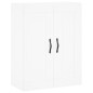 Highboard Weiß 69,5x34x180 cm Holzwerkstoff Highboard Weiß 69,5x34x180 cm Holzwerkstoff