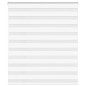 vidaXL Zebrarollo Weiß 125x100 cm Stoffbreite 120,9 cm Polyester vidaXL Zebrarollo Weiß 125x100 cm Stoffbreite 120,9 cm Polyester