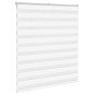 vidaXL Zebrarollo Weiß 125x100 cm Stoffbreite 120,9 cm Polyester vidaXL Zebrarollo Weiß 125x100 cm Stoffbreite 120,9 cm Polyester