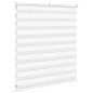 vidaXL Zebrarollo Weiß 125x100 cm Stoffbreite 120,9 cm Polyester vidaXL Zebrarollo Weiß 125x100 cm Stoffbreite 120,9 cm Polyester