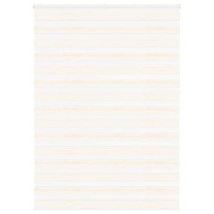 vidaXL Zebrarollo Marmorbeige 160x230cm Stoffbreite 155,9 cm Polyester