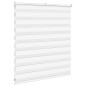 vidaXL Zebrarollo Weiß 135x100 cm Stoffbreite 130,9 cm Polyester vidaXL Zebrarollo Weiß 135x100 cm Stoffbreite 130,9 cm Polyester