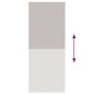 vidaXL Duschrollo 110x240 cm Stoffbreite 106 cm vidaXL Duschrollo 110x240 cm Stoffbreite 106 cm